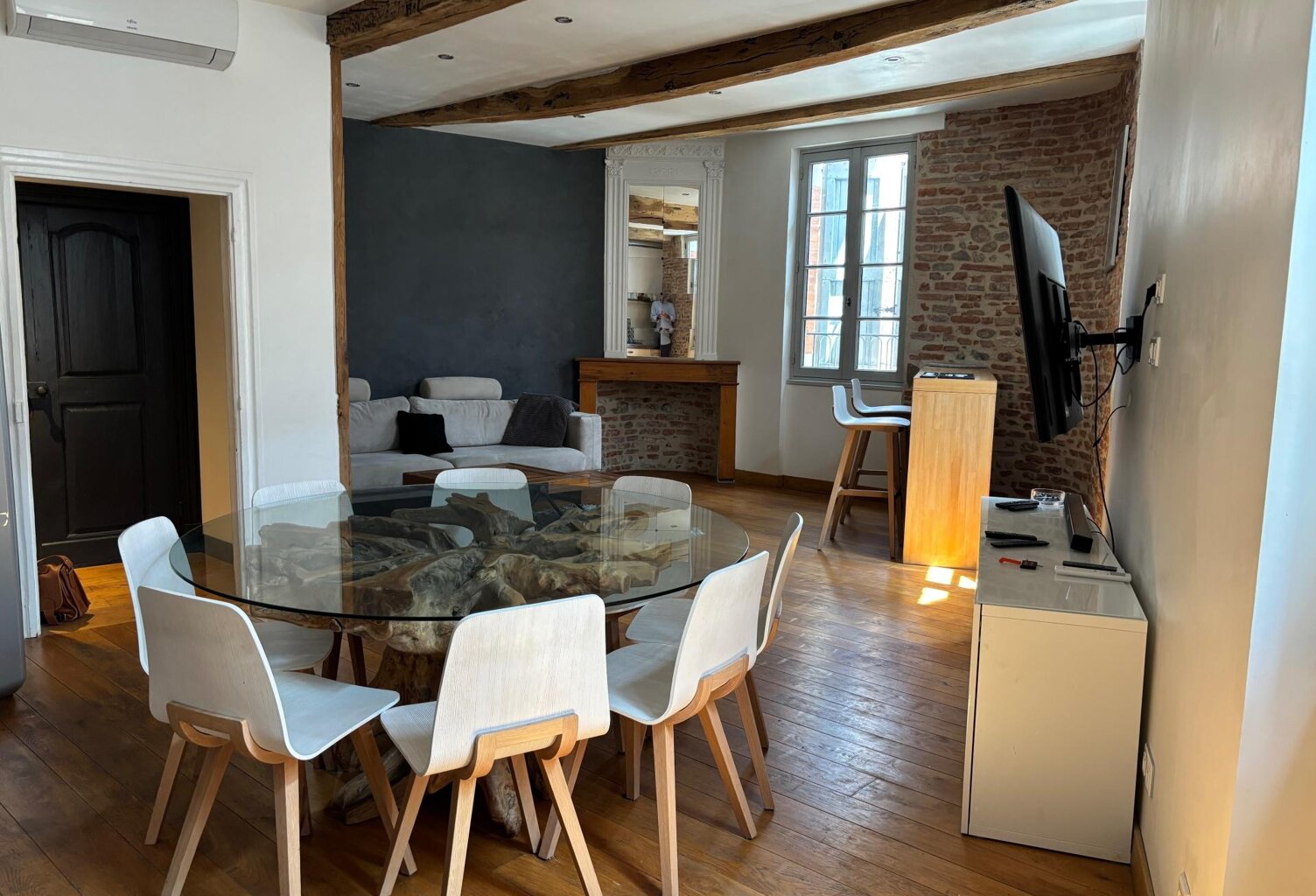 Magnifique T3 duplex meublé — photo 1
