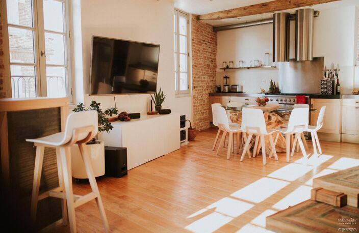 Magnifique T3 duplex meublé — photo 2