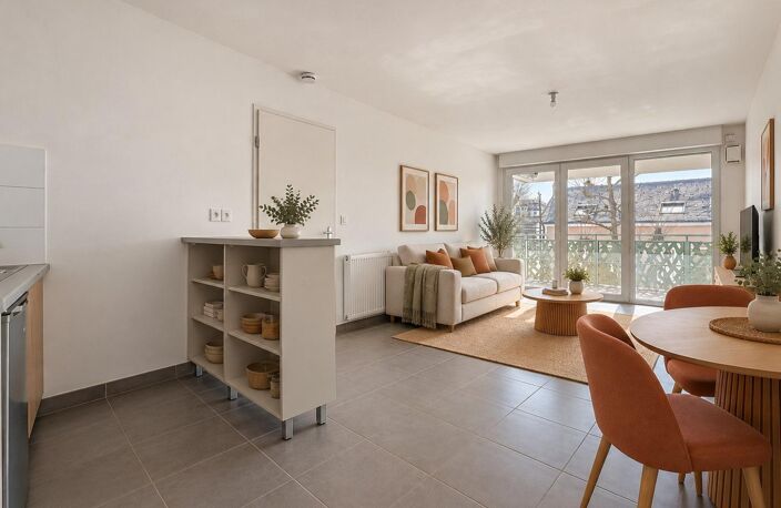 Superbe T2 lumineux avec balcon et stationnement — photo 5