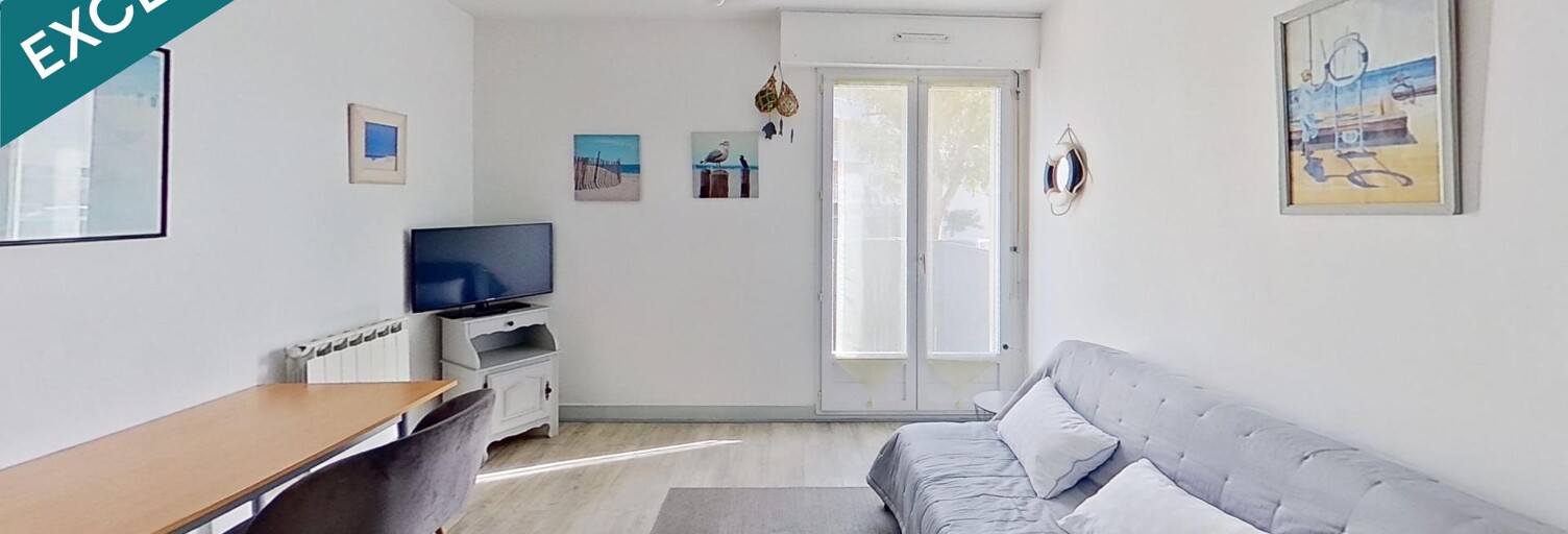 Appartement 1 Pièce 22 m² à vendre à Le Pouliguen (44510)