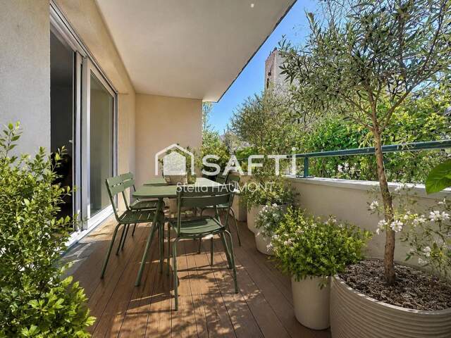 4P avec 3 chambres, un balcon et une place de parking en sous-sol — photo du bien