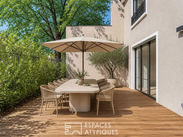 Maison élégante rénovée avec sa terrasse au calme — photo du bien