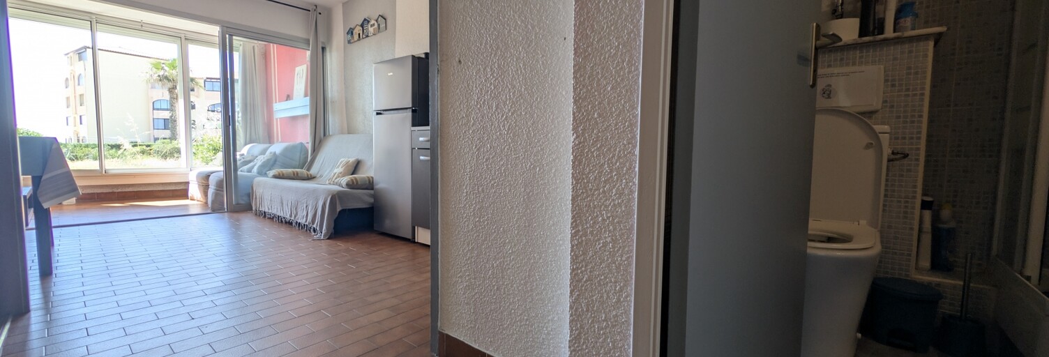 Appartement 1 Pièce 25 m² à vendre à Le Barcarès (66420)