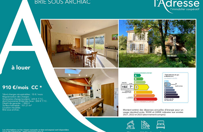 Moulin meublé rénové - 2 chambres - Brie Sous Archiac — photo 4