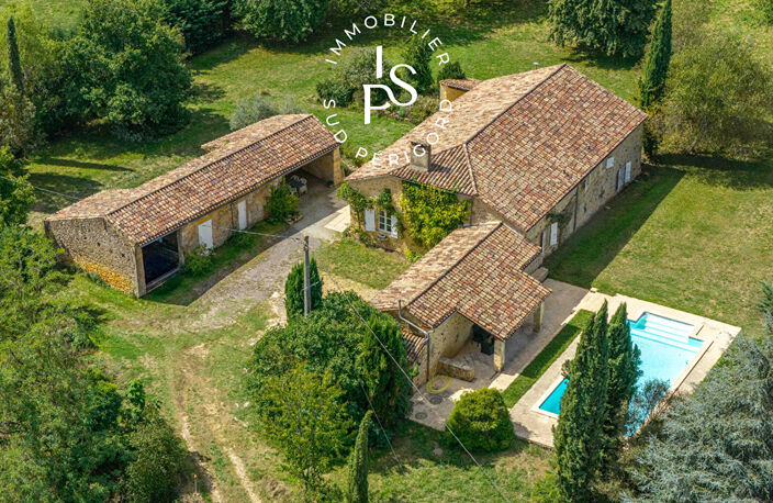 Maison en pierre avec piscine et dépendances - Lacapelle Biron — photo 2