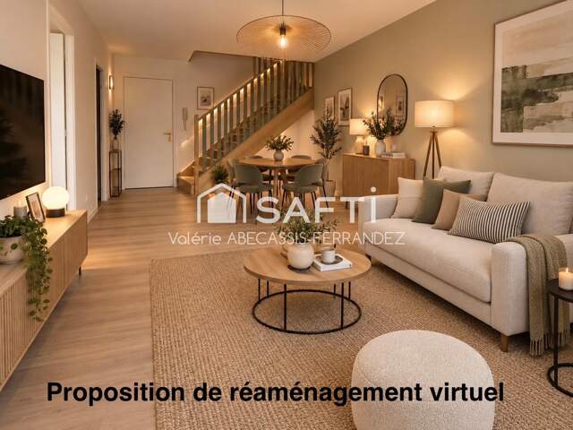 Appartement / Villa 3 pièces avec terrasse et 2 parkings — photo du bien