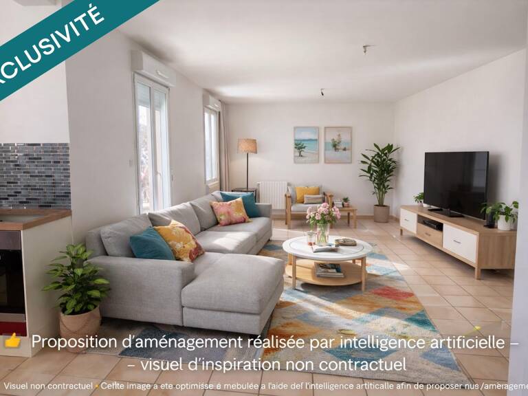 T4 100 m² + double garage au cœur du village — photo 1