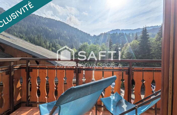Deux pièces chaleureux avec mezzanines et parking couvert au pied du téléphérique de Nyon à Morzine — photo 2