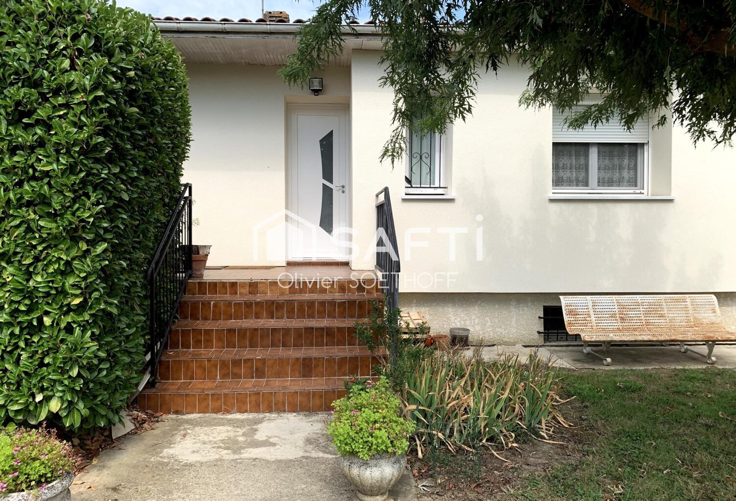 Tonneins (47400) : Maison de 90 m² rénovée avec jardin de 660 m²  Isolation par l'extérieur, double vitrage neuf & sous-sol aménageable ! — photo 1
