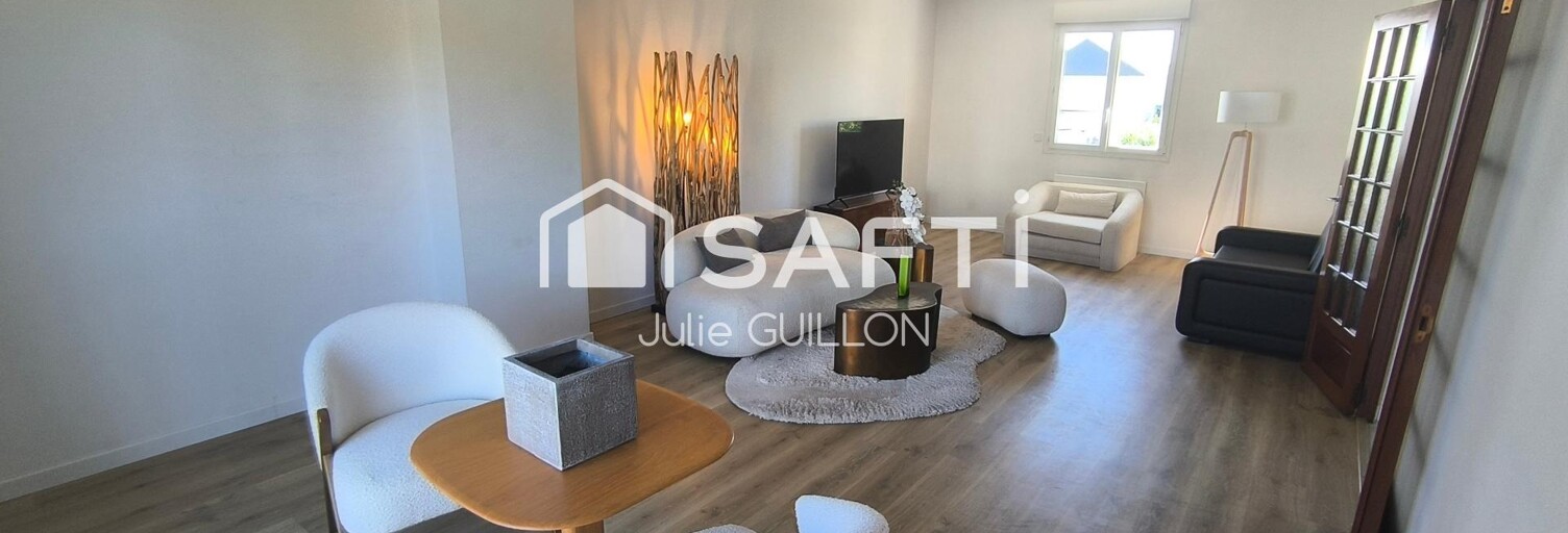 Appartement 4 Pièces 114 m² à vendre à Saint-Nazaire (44600)