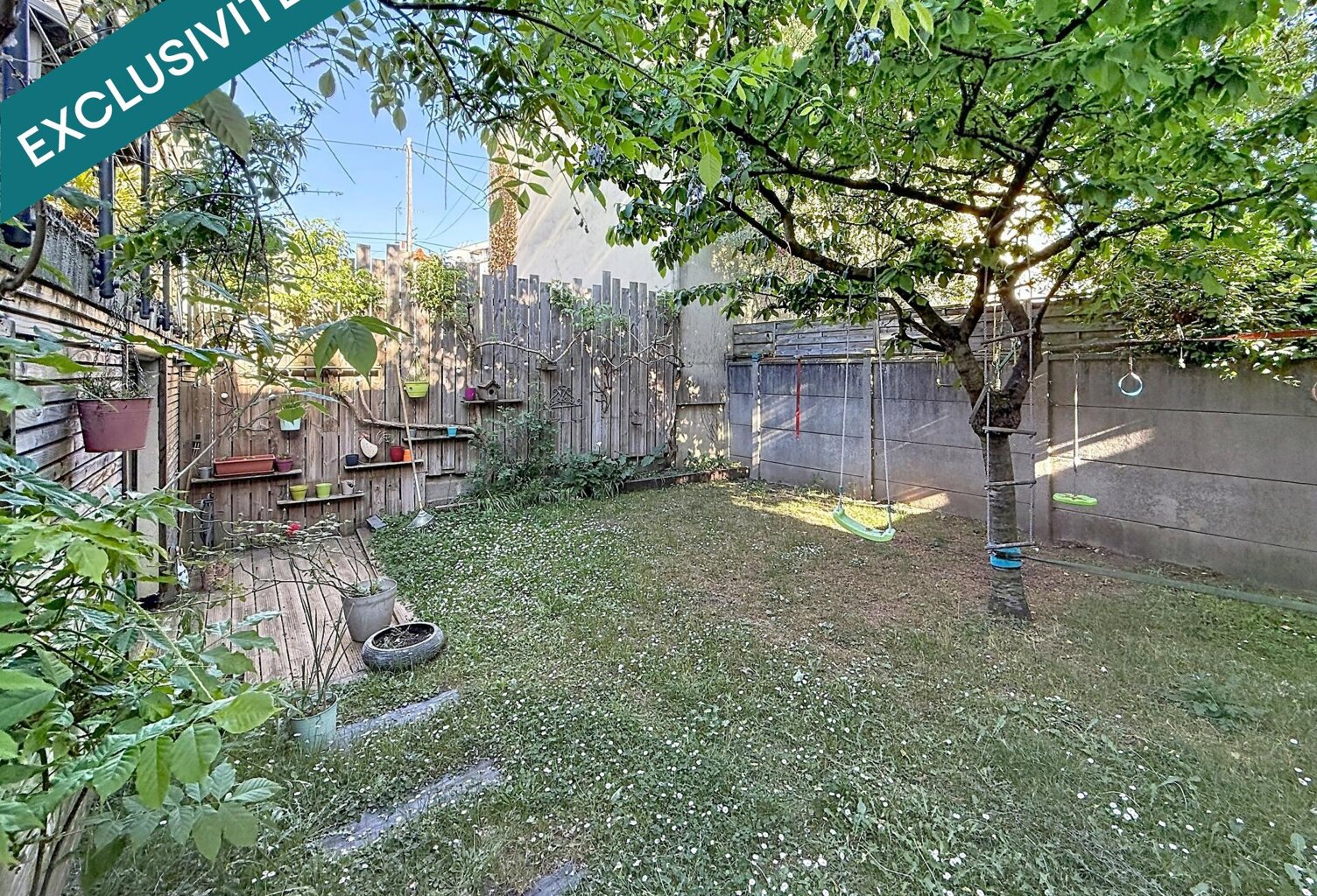 Maison rénovée, jardin sans vis-à-vis et terrasse — photo 1