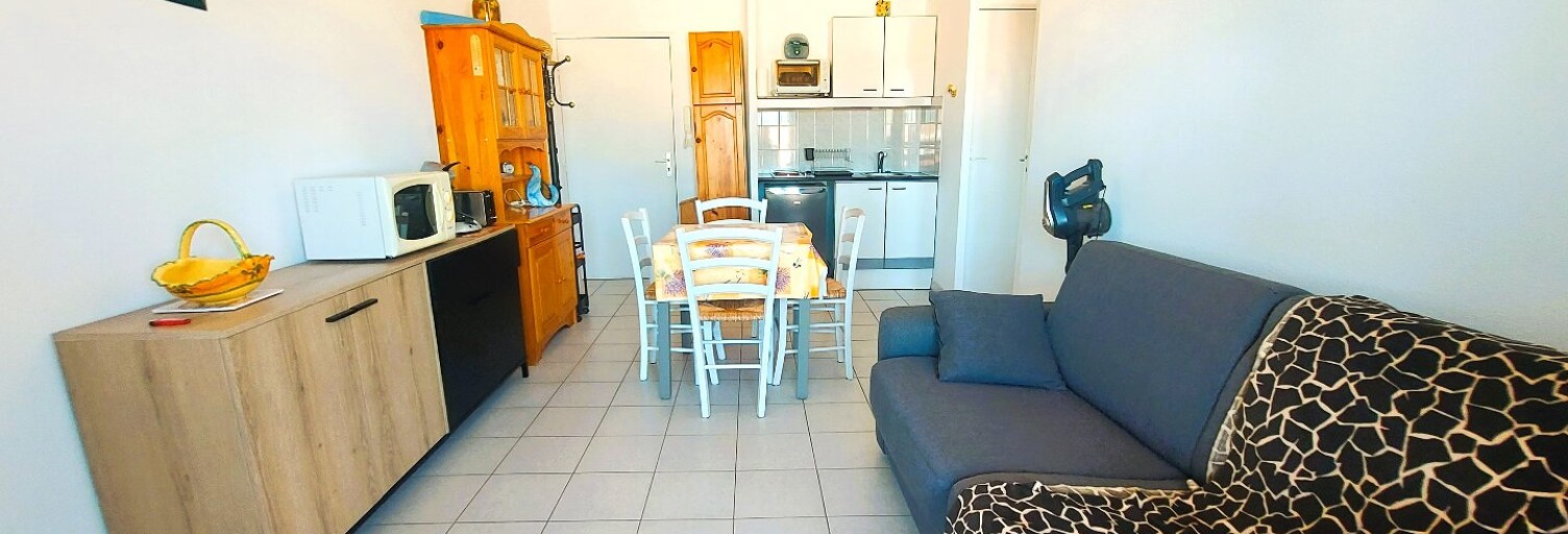 Appartement 2 Pièces 29 m² à vendre à Marseillan (34340)