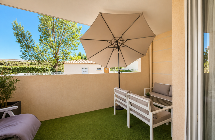 BRIGNOLES   T3 AVEC TERRASSE ET PARKING PRIVATIF — photo 4