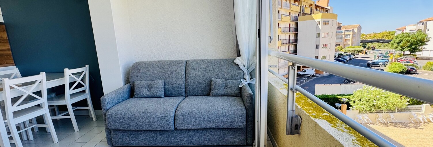 Appartement 2 Pièces 26 m² à vendre à Agde (34300)