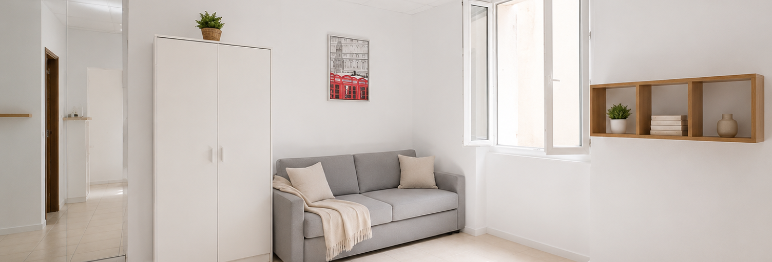 Appartement 1 Pièce 27 m² à vendre à Marseille 6 (13006)