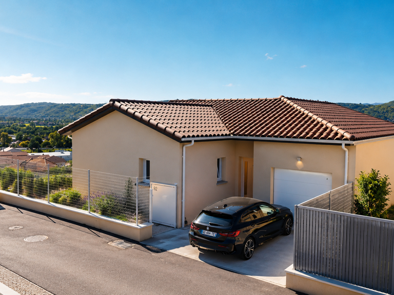 CHANAS -- VILLA CONTEMPORAINE D'EXCEPTION | VUE PANORAMIQUE S — photo 1