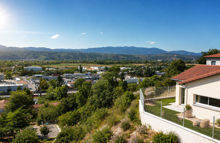CHANAS -- VILLA CONTEMPORAINE D'EXCEPTION | VUE PANORAMIQUE S — photo 2
