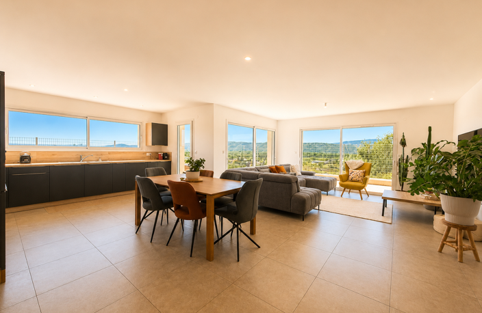CHANAS -- VILLA CONTEMPORAINE D'EXCEPTION | VUE PANORAMIQUE S — photo 3