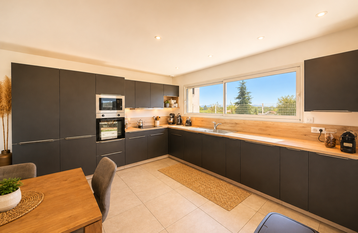 CHANAS -- VILLA CONTEMPORAINE D'EXCEPTION | VUE PANORAMIQUE S — photo 5