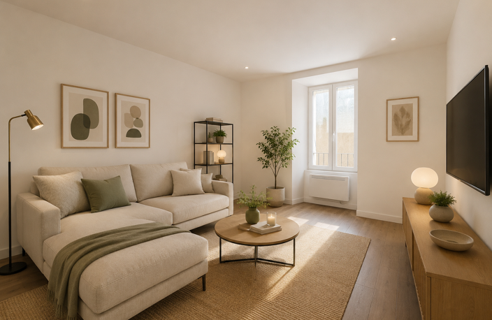 IMMEUBLE 2 APPARTEMENTS ENTIÈREMENT RÉNOVÉ   SAINT-VALLIER — photo 2