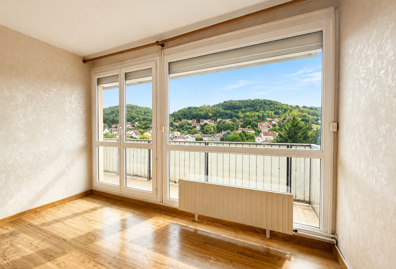 Appartement T3 61,52 m2 avec balcon, cave et parking — photo 1