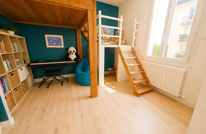 Tours Prébendes Nord  Maison 4 chambres et jardin sud — photo 4