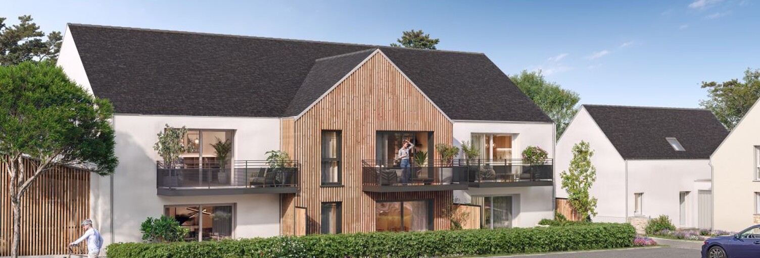 Appartement neuf T2, T3 Pièce 41 à 62 m² à vendre à Fouesnant (29170)