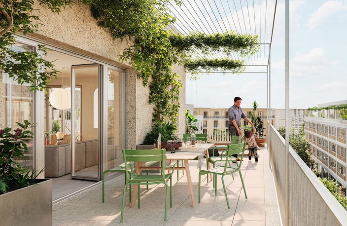 Appartement neuf T2 à Castelnau-le-lez quartier EUREKA — photo 2