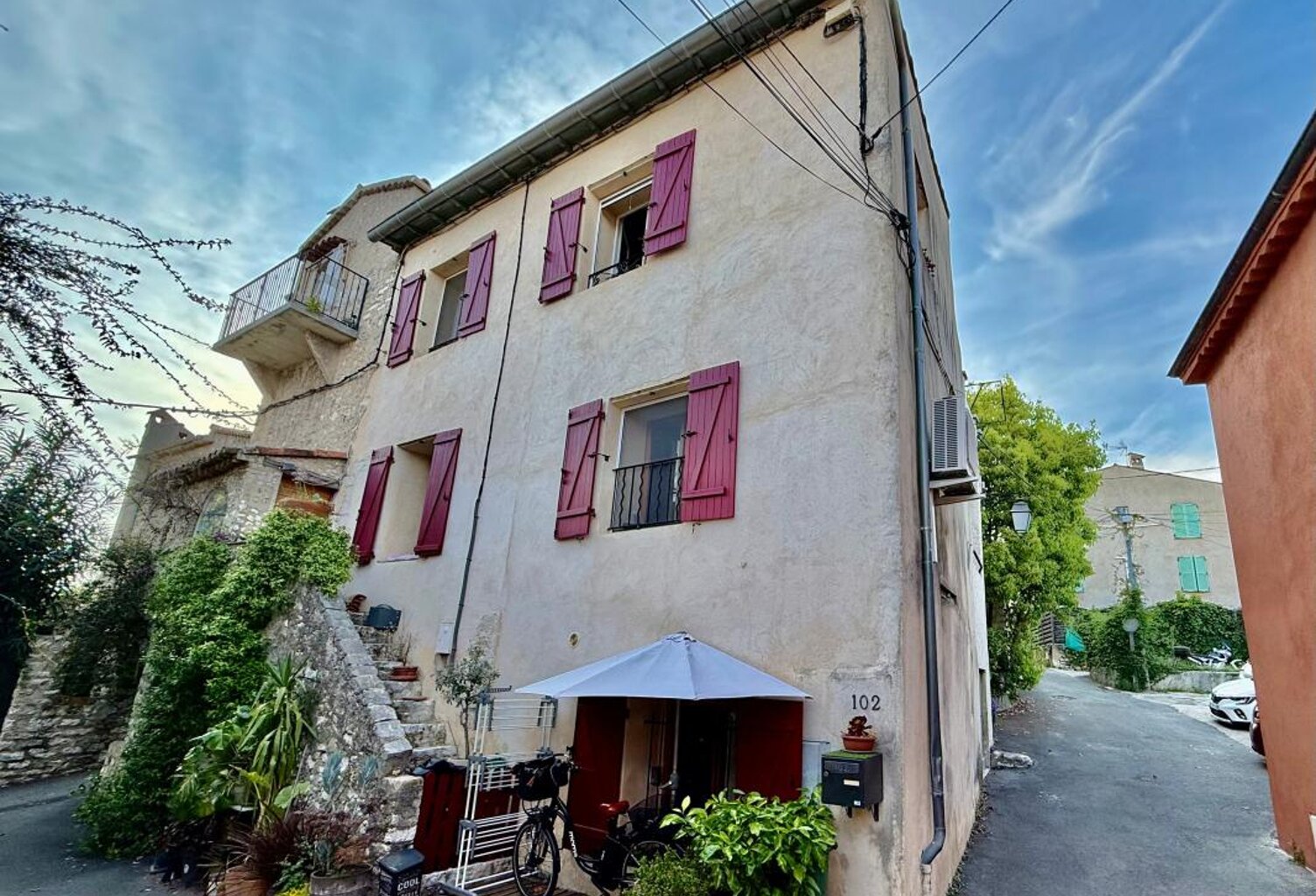 LA COLLE SUR LOUP - Maison de village R+2 86 m² - 4 Pièces - Vue St Paul de Vence — photo 1
