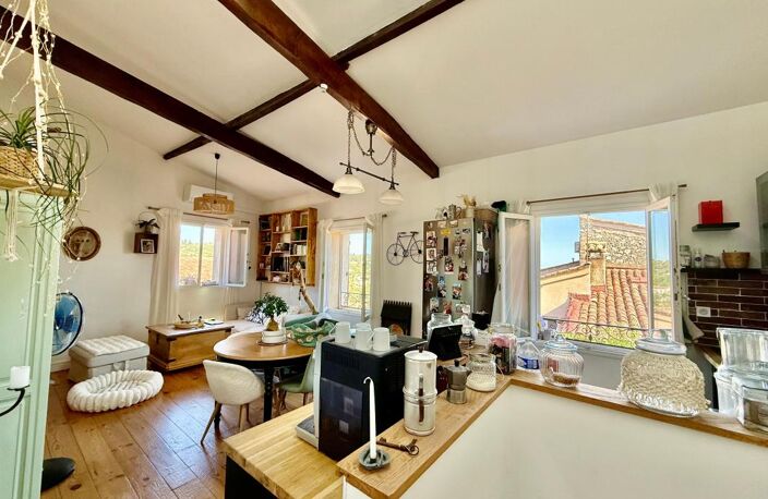 LA COLLE SUR LOUP - Maison de village R+2 86 m² - 4 Pièces - Vue St Paul de Vence — photo 3
