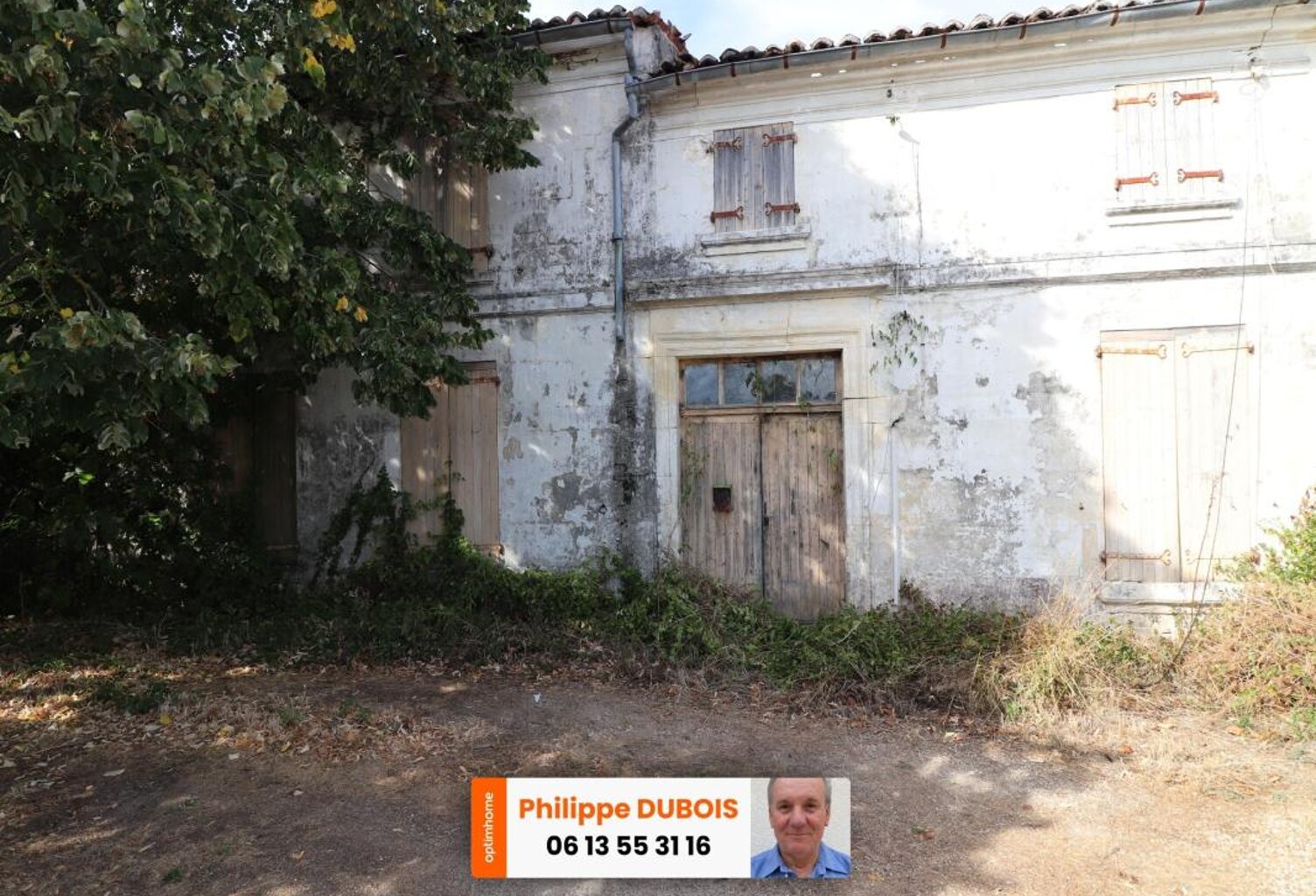 MAISON  VENDRE DE 130m² A RENOVER SUR PRIGNAC (17) — photo 1