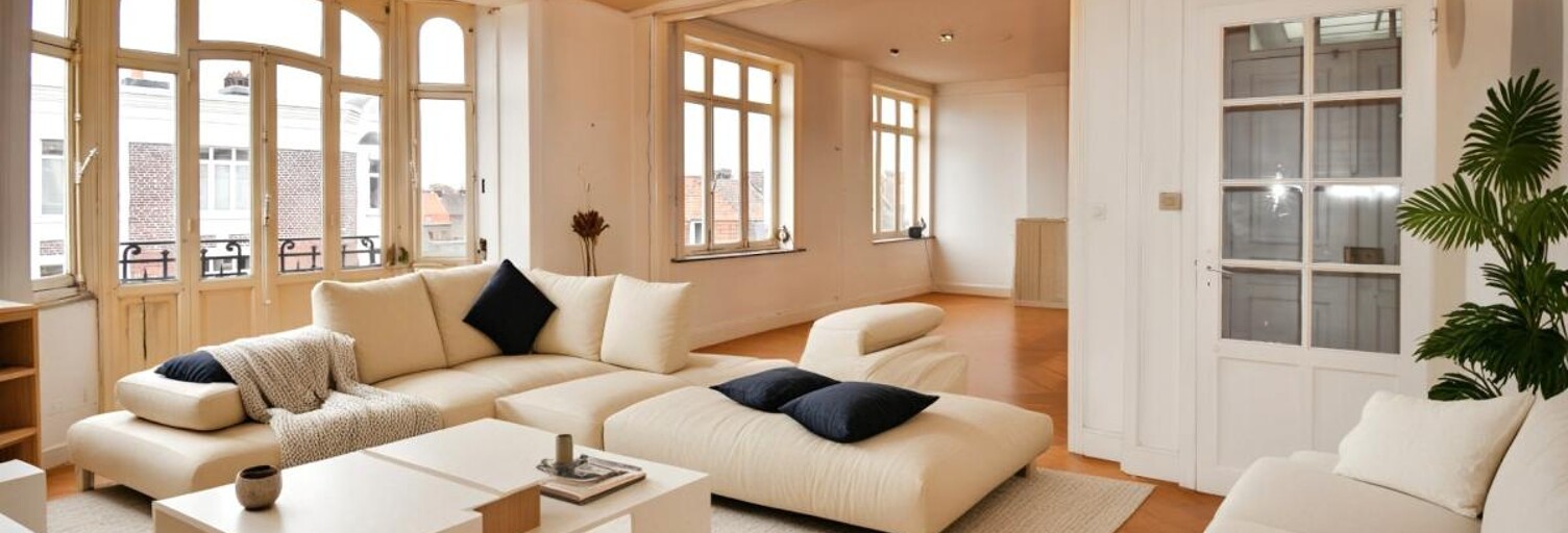 Appartement 4 Pièces 92 m² à vendre à Roubaix (59100)