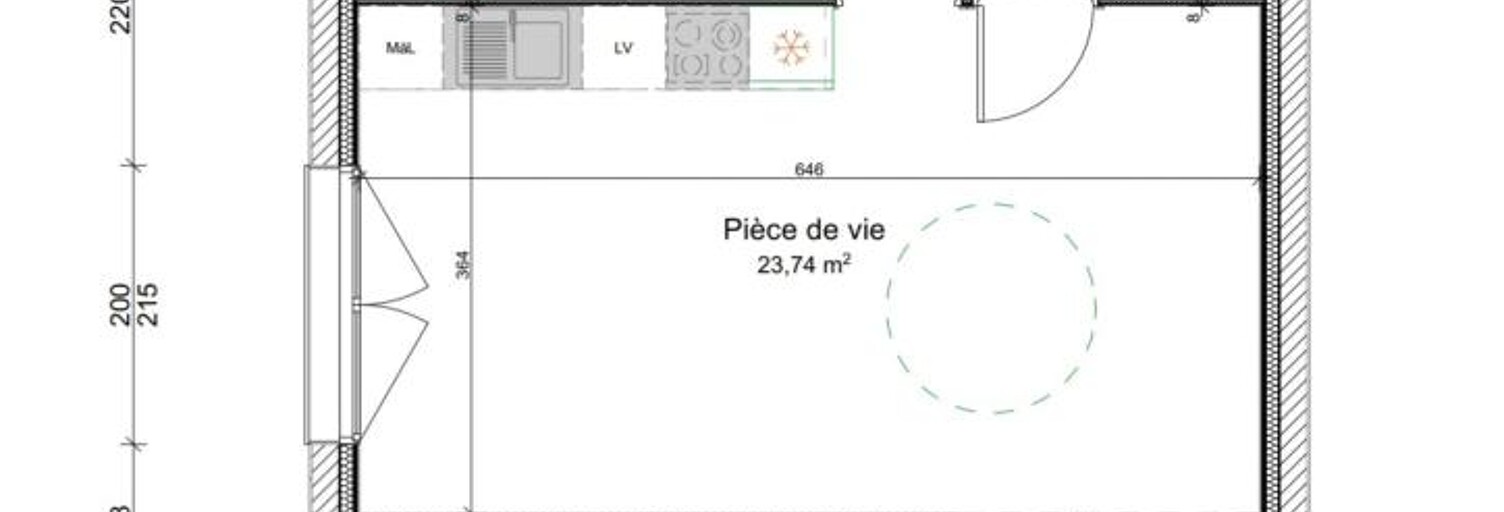 Appartement 2 Pièces 46 m² à vendre à Redon (35600)
