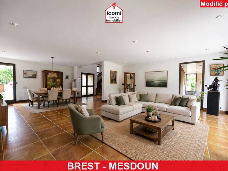FINISTERE - Brest (29200) - A VENDRE MAISON D’ARCHITECTE DE 248 M² – 5 CHAMBRES - JARDIN SANS VIS-VIS DE 2300 M² - GARAGE DE 41 M² - CHAUFFAGE AU SOL  - VMC DOUBLE FLUX- DPE C — photo 1