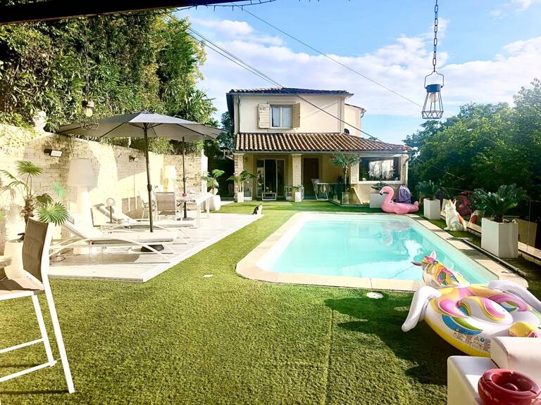 RARE - MAISON 4 PIECES - PISCINE - HAMMAM -  VUE DEGAGEE — photo 1