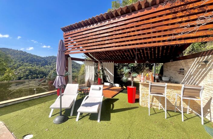 RARE - MAISON 4 PIECES - PISCINE - HAMMAM -  VUE DEGAGEE — photo 2