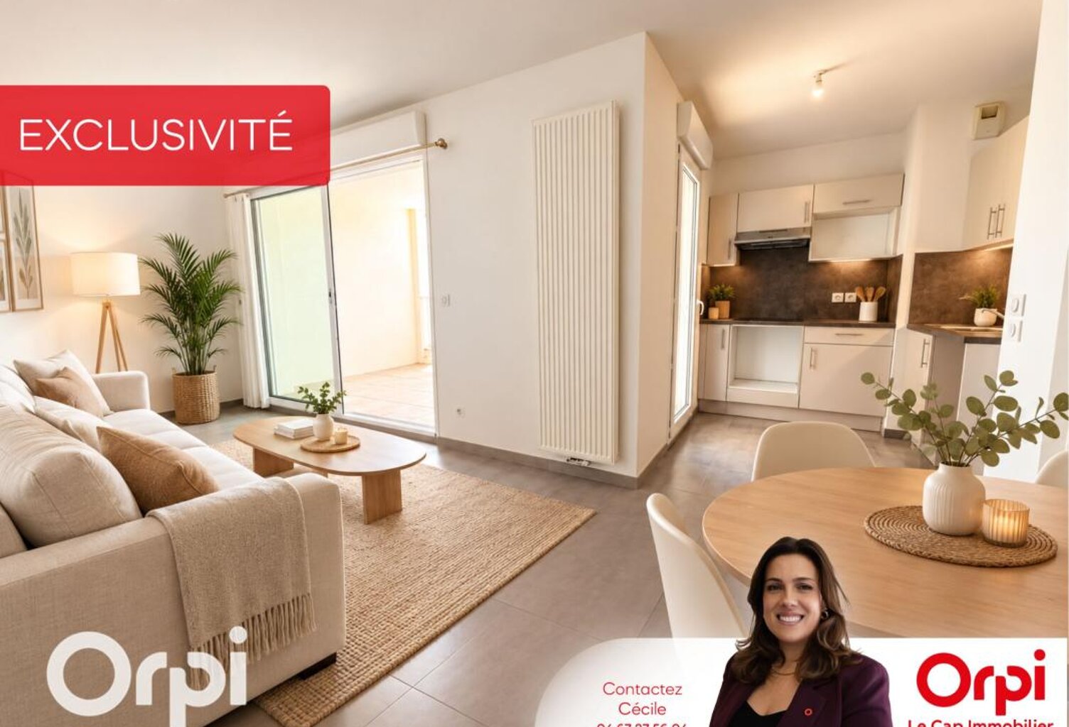 Exclusivité Orpi - T2 avec terrasse et parking - Les Grisettes à Montpellier — photo 1