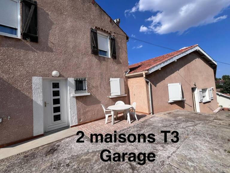 2 MAISONS DE VILLE,GARAGE et JARDIN — photo 1
