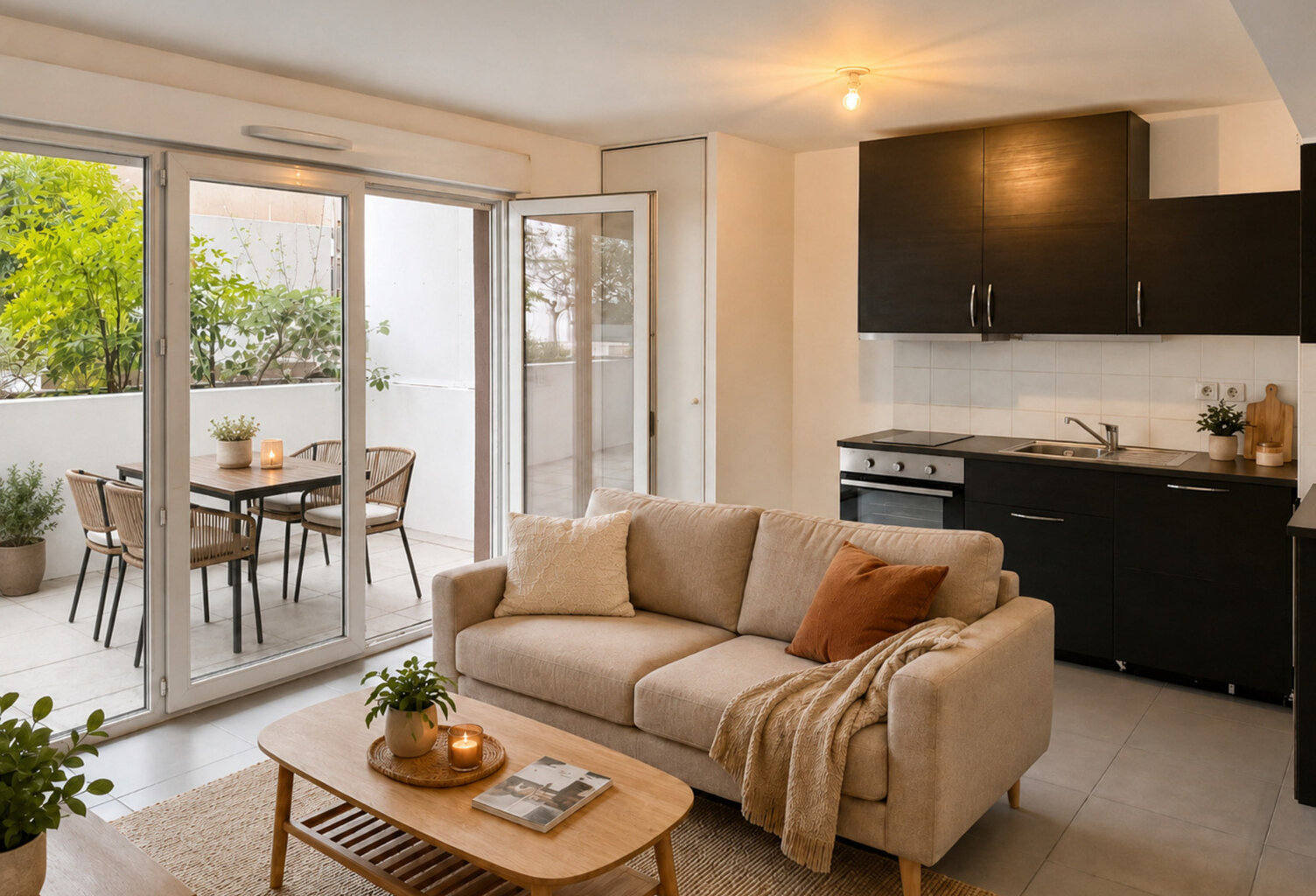 Antigone – T2 avec terrasse et garage – Idéal investissement locatif — photo 1