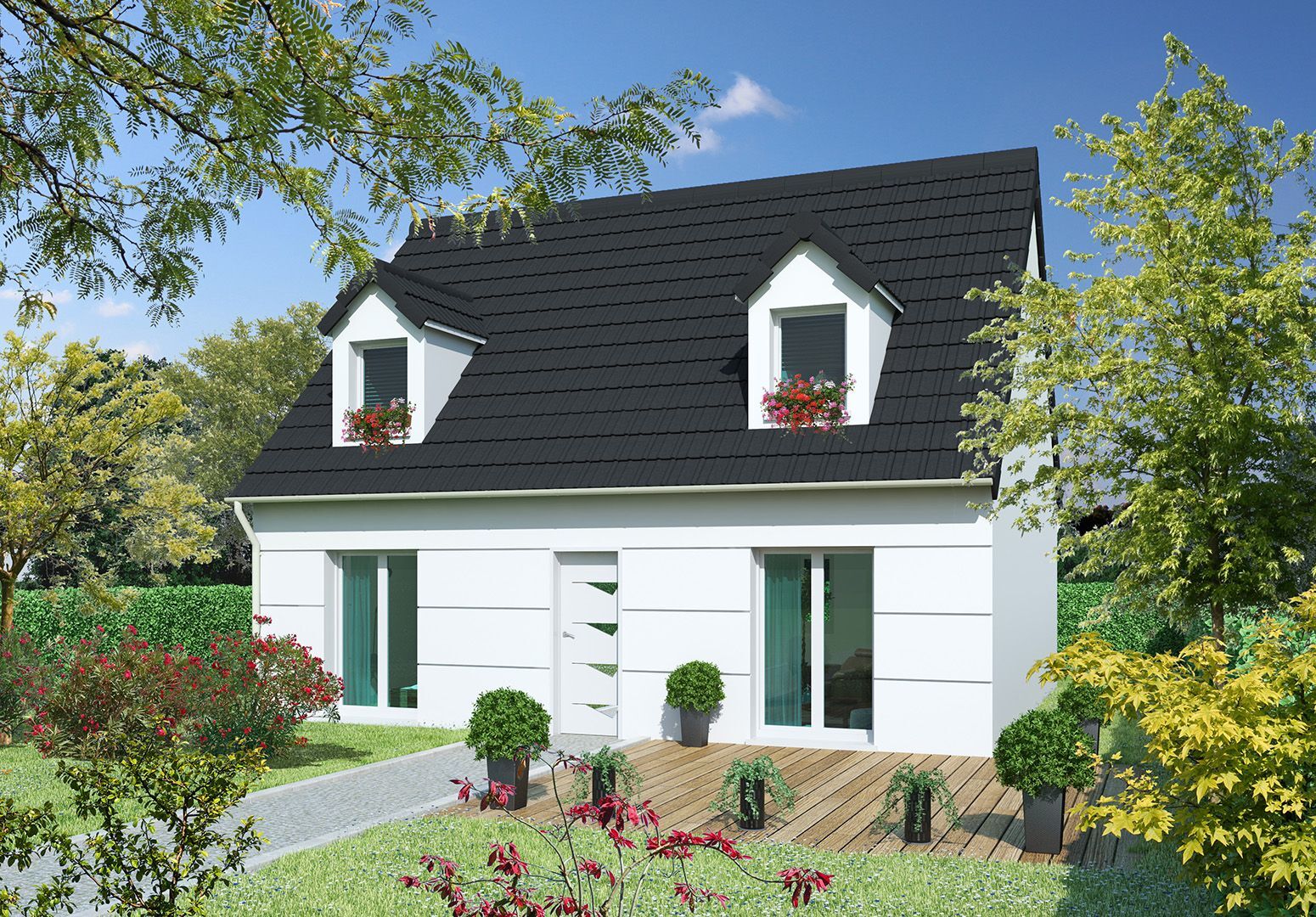 Faites construire votre maison 108.18 m² avec terrain à BAULNE (91) !
