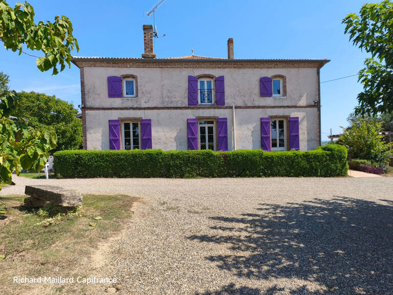 Maison de caractère, vue sur la vallée de la  Garonne, 11 pieces, CORDES TOLOSANNES (82) — photo 1