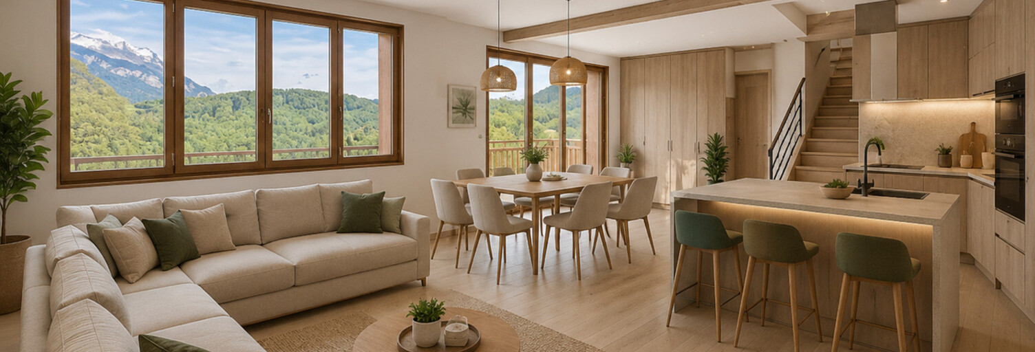 Appartement 4 Pièces 108 m² à vendre à Saint-Jeoire (74490)