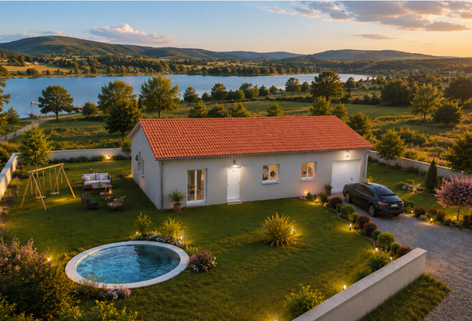 Vente maison 4 pièces 91 m² Ambronay (01500) — photo 1