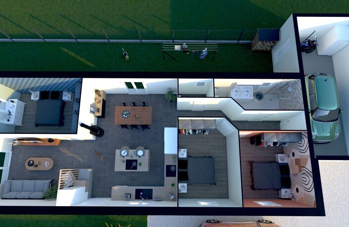 Vente maison 4 pièces 85 m² Torcieu (01230) — photo 3