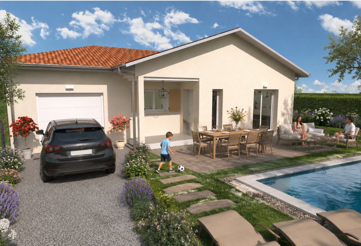 Vente maison 4 pièces 95 m² Neuville-sur-Ain (01160) — photo 1