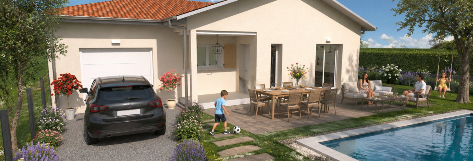Maison 4 Pièces 95 m² à vendre à Neuville-sur-Ain (01160)