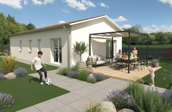 Vente maison 4 pièces 85 m² Saint-Maurice-de-Gourdans (01800) — photo 2