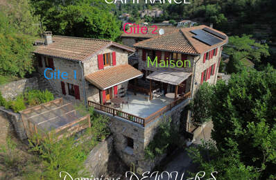 PROPRIÉTÉ DE CARACTÈRE – 1 MAISON PRINCIPALE, 2 GÎTES ET 9,5 HA - VALLÉE DE L’EYRIEUX — photo du bien