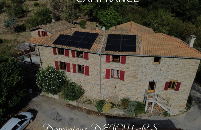PROPRIÉTÉ DE CARACTÈRE – 1 MAISON PRINCIPALE, 2 GÎTES ET 9,5 HA - VALLÉE DE L’EYRIEUX — photo 2