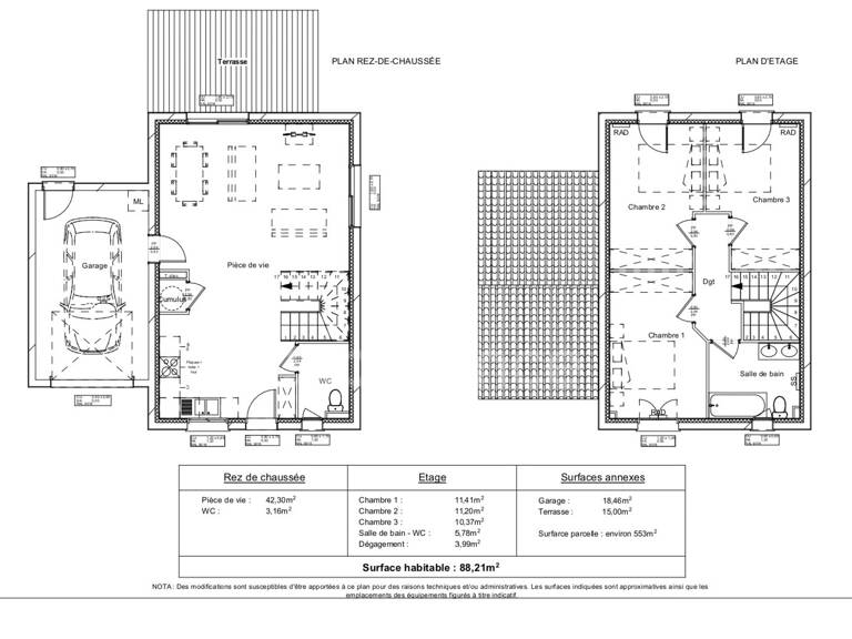 Maison à vendre 4 pièces LAMASQUERE (31) — photo 1